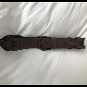 BCBG Brown Belt w/ Ring Detail